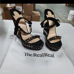 Christian Louboutin wedges